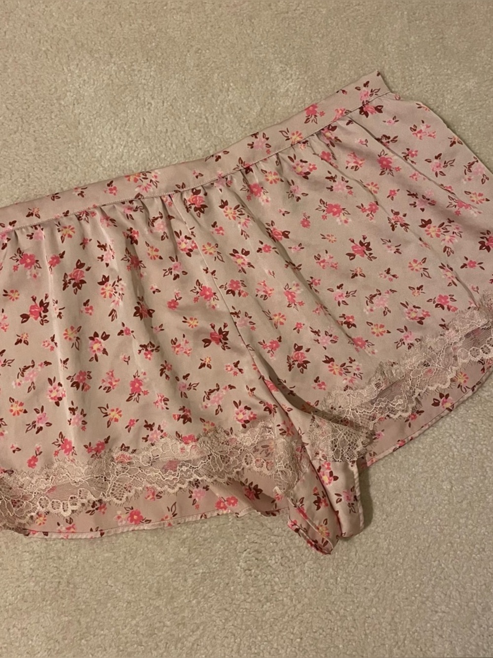 Victoria’s Secret floral sleep shorts-medium